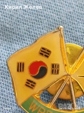 Рядка значка ЮЖНА КОРЕЯ БОРБА перфектно състояние за КОЛЕКЦИОНЕРИ 35381, снимка 2 - Колекции - 50807856