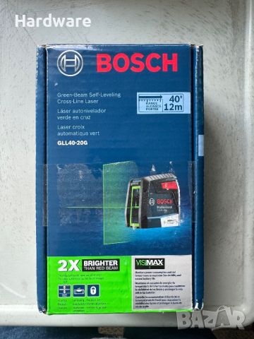 Линеен лазер BOSCH GLL 40-20G Professional, снимка 2 - Други инструменти - 46710726