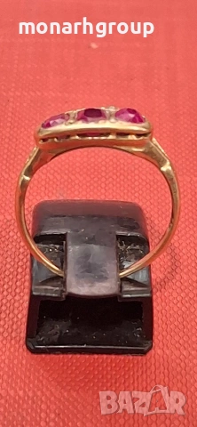 Златен пръстен , снимка 5 - Пръстени - 54170859