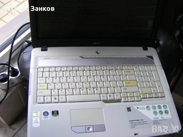 Работещ лаптоп за части ACER Aspire 7520G 