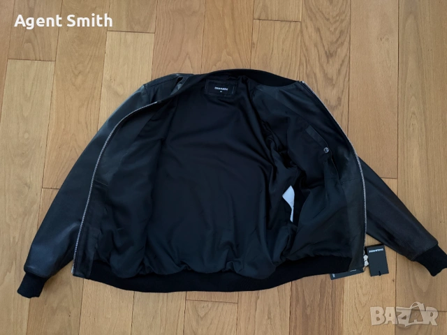 Кожено яке Dsquared2, снимка 12 - Якета - 53857340