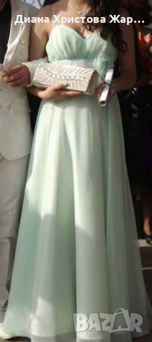 РОКЛЯ тип корсет - КУПЕНА И ШИТА В АНГЛИЯ, снимка 2 - Рокли - 54236212