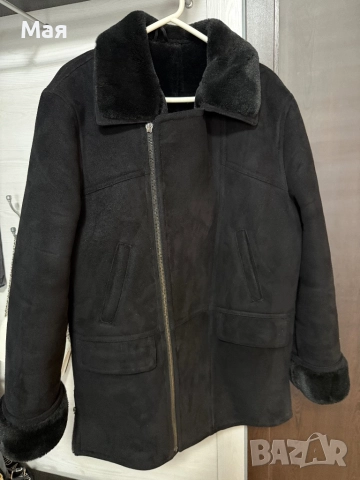 140 лева нов кожух от естествен набук размер XL,2XL,3XL, снимка 2 - Якета - 51864760