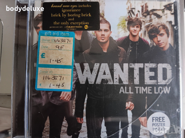 THE WANTED аудио дискове, снимка 2 - CD дискове - 53910965