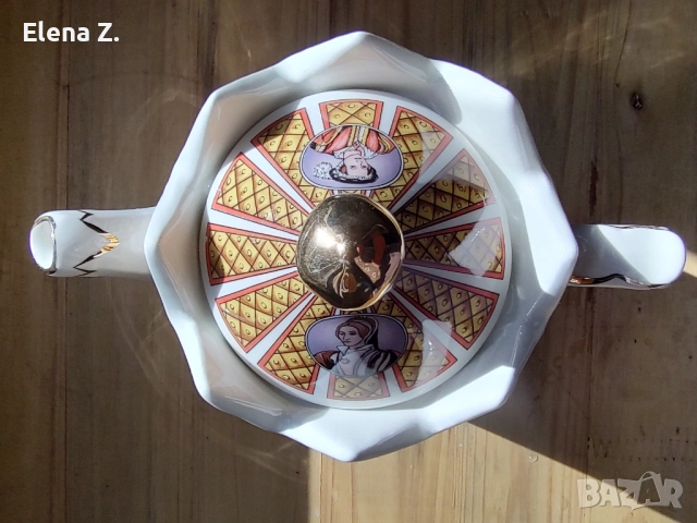 Колекционерски чайник Sadler Крал Хенри VIII, снимка 11 - Колекции - 52411566