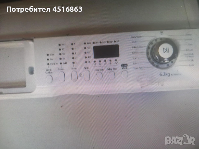 Панел с платка за пералня Samsung WF 7602SUV/YLE