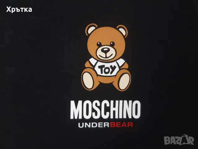 Moschino Underbear Toy - Оригинална мъжка тениска размер S, снимка 6 - Тениски - 50179932