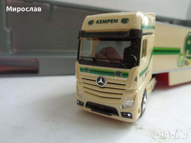 HERPA  H0 1/87 MERCEDES ACTROS КАМИОН МОДЕЛ ИГРАЧКА КОЛИЧКА, снимка 3 - Колекции - 46115001