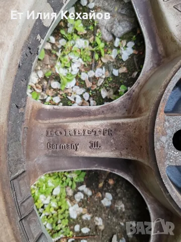 Borbet 15 цола 5x100 ET35 7j, снимка 8 - Гуми и джанти - 49659113