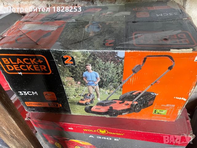 Black and decker косачка акумулаторна, снимка 1