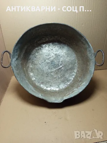 Стара Голяма Подписана Медна Тава 1932г/25лт., снимка 7 - Антикварни и старинни предмети - 50393504