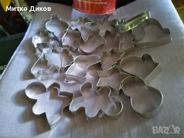 Cookie cutter set Wilton маркови форми метални за печене на сладки бисквити-18бр нови, снимка 5 - Форми - 47045172