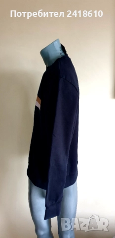 Hugo Boss Soleri 06 Cotton Мens Size M НОВО! ОРИГИНАЛ! Мъжка Блуза Суичър, снимка 15 - Блузи - 52455860