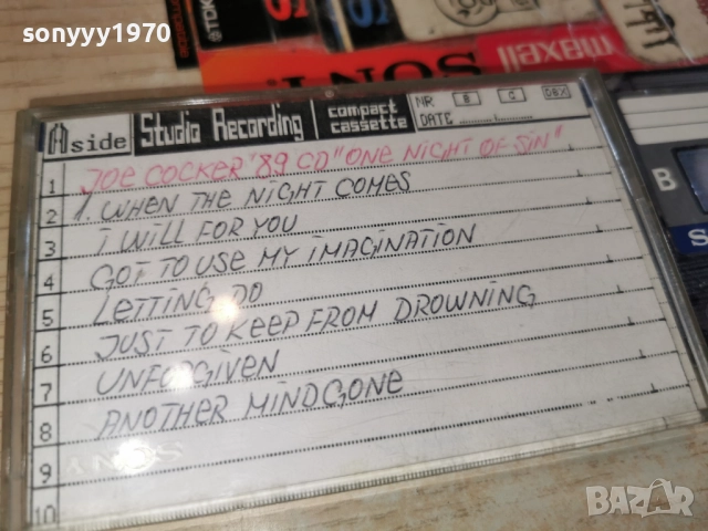 SONY TAPE-JOE COCKER 89+ROD STEWARD 91 3112251713, снимка 6 - Аудио касети - 52944798