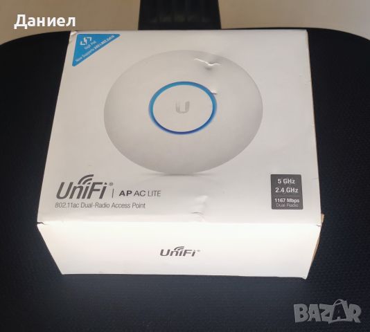 Ubiquiti UniFi UAP-AC-Lite access point с кутия и аксесоари, снимка 1 - Мрежови адаптери - 46262224