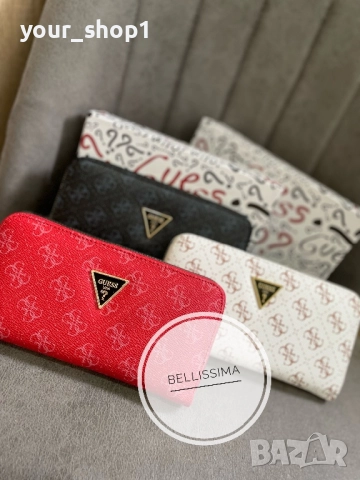 Дамско портмоне портфейл 3 цвята  Guess , снимка 4 - Портфейли, портмонета - 51852192