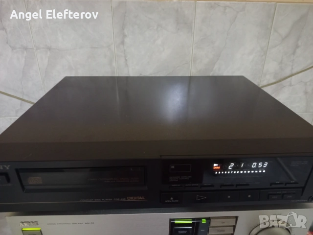 Sony CDP-450, снимка 9 - Ресийвъри, усилватели, смесителни пултове - 53637259