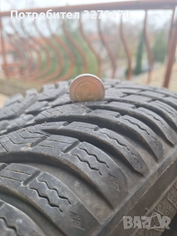 Продавам 4 бр. джанти със зимни гуми за Рено 175*65*14, снимка 4 - Гуми и джанти - 52803718