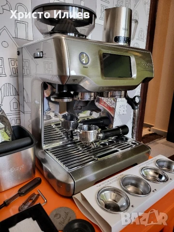Кафемашина SAGE the Barista Touch Еспресо машина с дисплей, снимка 12 - Кафемашини - 50820310