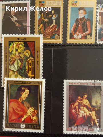 Стари пощенски марки от цял свят смесени ИЗОБРАЗИТЕЛНО ИЗКУСТВО за КОЛЕКЦИЯ 52095, снимка 2 - Филателия - 53231962