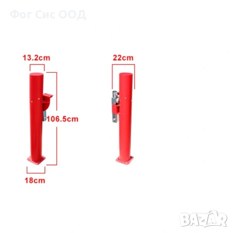 BERG - Автоматична паркинг бариера PARK 250 с рамо 2.5 метра, снимка 4 - Друга електроника - 54068157