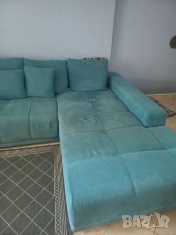 Диван ъглов с функция сън, снимка 2 - Дивани и мека мебел - 53131950