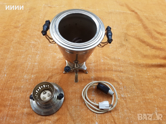 Самовар 3 литра, снимка 3 - Антикварни и старинни предмети - 52548064