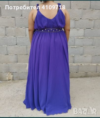 Официална рокля в лилаво, снимка 4 - Рокли - 45917919