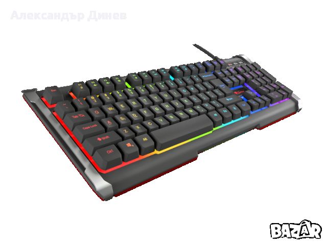 Мембранна клавиатура - Genesis RHOD 400 RGB, снимка 3 - Клавиатури и мишки - 46755673