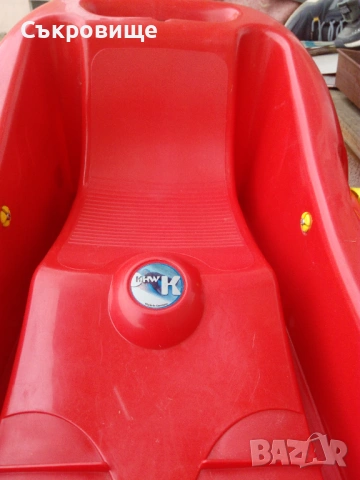 Детска шейна Snow Flipper Deluxe със спирачки, снимка 10 - Зимни спортове - 53323035