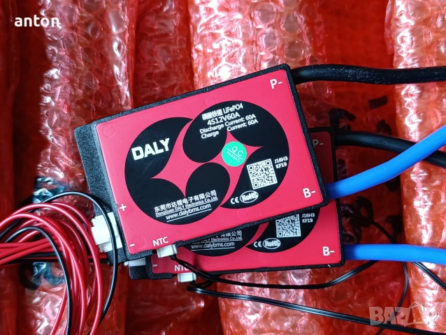 DALY BMS 60A 4S LFP LiFePO4 lithium solar контролер литиева соларна батерия акумулатор