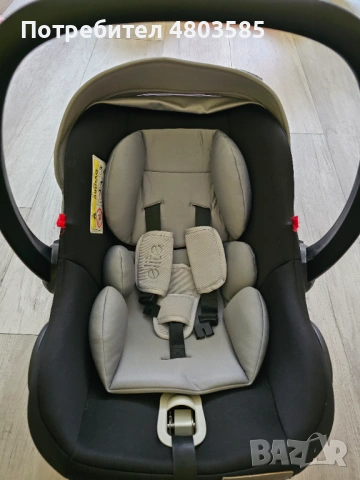 Бебешка количка Chipolino Elite 3 в 1 (зимен и летен кош, столче за кола) - Отлично състояние, снимка 7 - Детски колички - 54264683