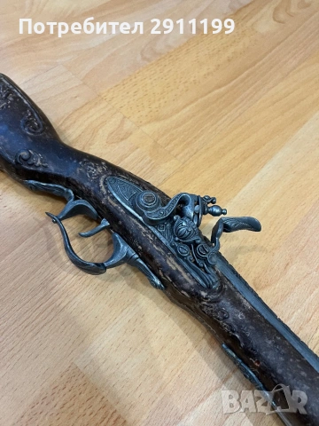 Реплика на кремъклия, снимка 2 - Антикварни и старинни предмети - 53827685