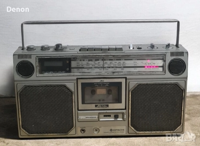 Радиокасетофон Hitachi TRK 8130E , снимка 2 - Радиокасетофони, транзистори - 52470388