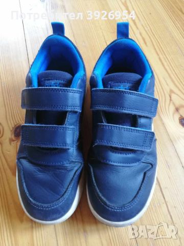 Детски обувки adidas advantage, с велкро, сини №33