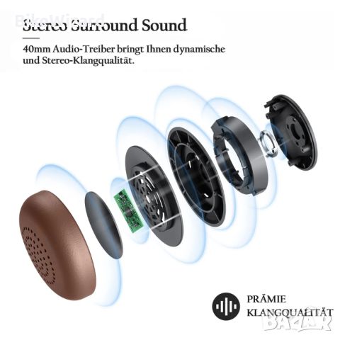 Conambo Bluetooth слушалки с микрофон НОВИ, снимка 4 - Bluetooth слушалки - 45307727