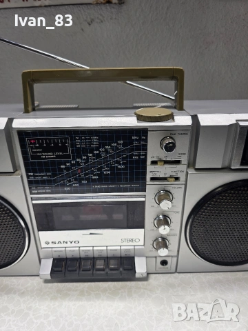 Радиокасетофон Sanyo M9815K, снимка 2 - Радиокасетофони, транзистори - 53054776