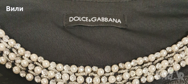 Рокля Dolce & Gabbana черна, снимка 2 - Рокли - 45025052