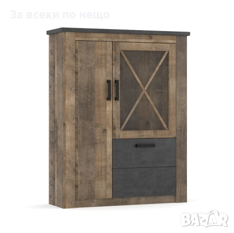 GEORGIA 2Д1В комод колониален дъб/матера Код P1963