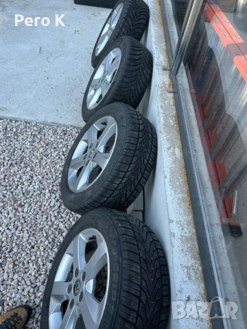 ОРИГИНАЛНИ ДЖАНТИ ЗА ШКОДА R16 , снимка 6 - Гуми и джанти - 53886305