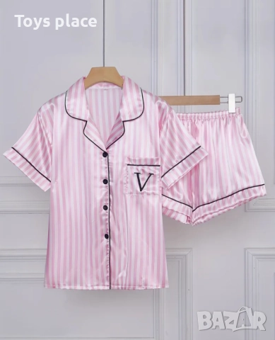 XL Нова сатенена пижама