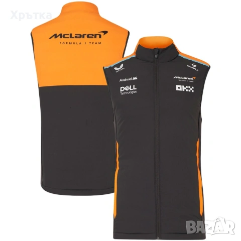 McLaren Formula 1 Team Hybrid Gilet - Оригинален мъжки елек