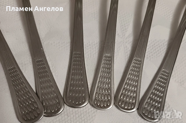 Комплект супени лъжици-Петко Денев Габрово , снимка 4 - Прибори за хранене, готвене и сервиране - 53600741