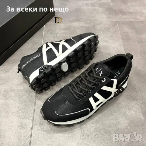 Мъжки маратонки Emporio Armani 👟 Armаni Exchange Код D707, снимка 3 - Маратонки - 46997496