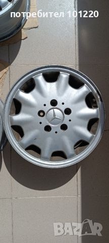 Оригинални лети джанти за Mercedes-Benz 15", снимка 4 - Гуми и джанти - 43534289