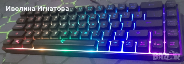 Безжична клавиатура White shark, снимка 1