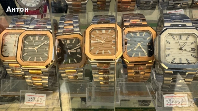 Продавам Patek Philippe предлага качествени часовници с автоматичен механизъм от сериите Cubitus,, снимка 15 - Мъжки - 50927733