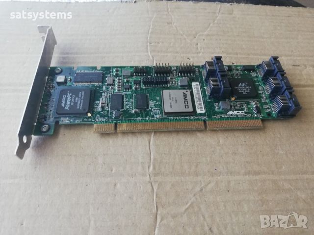 3ware AMCC 9550SX-8LP SATA II PCI-X RAID Controller Card, снимка 5 - Други - 45222383