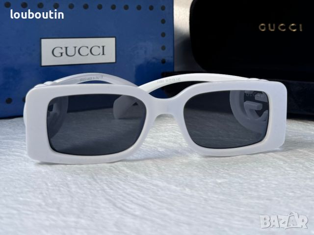 Gucci 2024 дамски слънчеви очила правоъгълни GG1325, снимка 10 - Слънчеви и диоптрични очила - 46486468