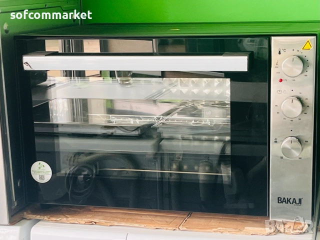 Мини фурна Bakaji 70 литъра с гаранция